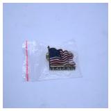 Veteran Flag Lapel Pin by EE Inc