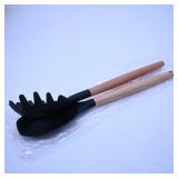Wood Handle Kitchen Utensil Set