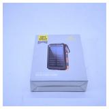 Solar Power Bank with Flashlight