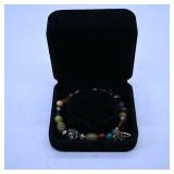 Multicolor Beaded Bracelet in Box