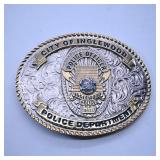 Inglewood Police Dept Belt Buckle