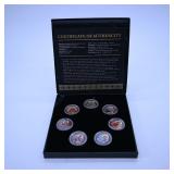 Italian State Mint Saint Coin Set