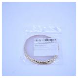 Agate Slice with Gold Edge