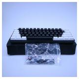 Black and White Mechanical Keyboard