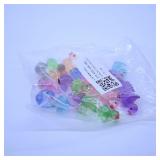 Colorful Miniature Duck Figurines Set