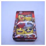 Emoji Golf Balls Set of 6