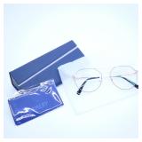 The Framery Gold Metal Glasses