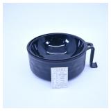 Black Multi-Purpose Kitchen Bowl Set