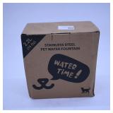 Stainless Steel Pet Water Fountain 2.2L