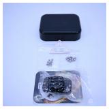 Metal Gyroscope Set with Case