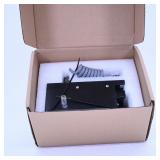 Black Metal Box with Coiled Cable