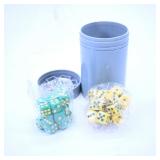Set of Dice with Storage Container