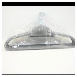 40 Gray Velvet Clothes Hangers