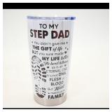 Step Dad Appreciation Tumbler