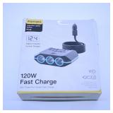Anyongora 120W Car Lighter Splitter