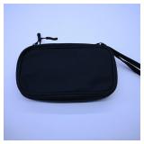 Black Zippered Travel Pouch