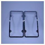 Chrome License Plate Frames Set
