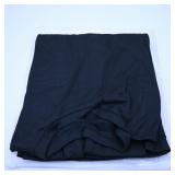 Black Long Sleeve Women's Crop Top