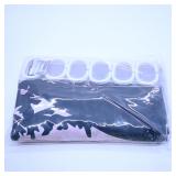 Shower Curtain with Rings Set