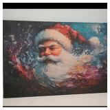 Santa Claus Canvas Art 24x16in