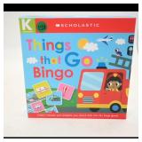 Scholastic Things That Go Bingo Game
