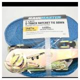 Haul-Master E-Track Ratchet Tie Down Set