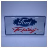 Ford Racing License Plate