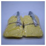 Yellow Shipping Tags with Wires