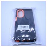 Black/Orange G Stylus 5G 2022 Case
