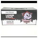 Cartman 1'x12' Lashing Straps 16 Pack