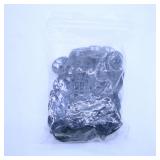 Bag of Black Plastic Tokens