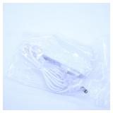 White Power Adapter with Cable
