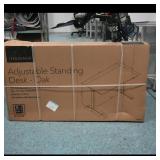 Insignia Adjustable Standing Desk - Oak