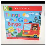 Scholastic Things That Go Bingo Game