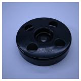 Black Metal Pulley Wheel