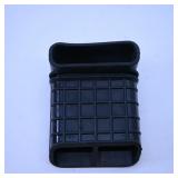 Black Plastic Grid-Patterned Connector