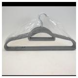 25 Gray Velvet Clothes Hangers