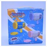 Rocket Bubble Gun Toy