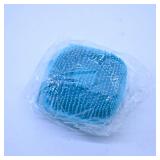 Blue Silicone Pet Grooming Brush