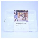 Food-Grade Plastic Serving Tray Set