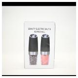 Gravity Electric Salt & Pepper Mill Set
