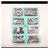Metal Wire Baffling Puzzle Set