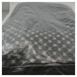 Set of Two Hexagonal Patterned Cushion