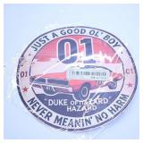 Duke of Hazard Decorative Sign