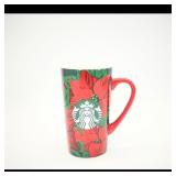 Starbucks Poinsettia Holiday Mug