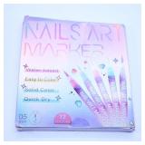 Nail Art Marker Set - 12 Colors