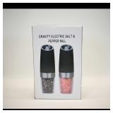 Gravity Electric Salt & Pepper Mill Set