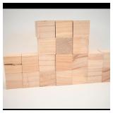 Set of 20 Wooden Craft Blocks Set