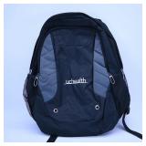 Black and Gray uchealth Backpack