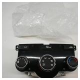 Car Climate Control Panel